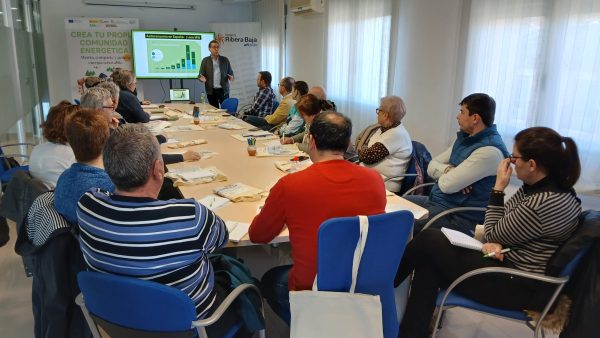 Desayuno informativo en la sede de la Comarca Ribera Baja del Ebro, en Quinto Desayuno informativo en la sede de la Comarca Ribera Baja del Ebro, en Quinto